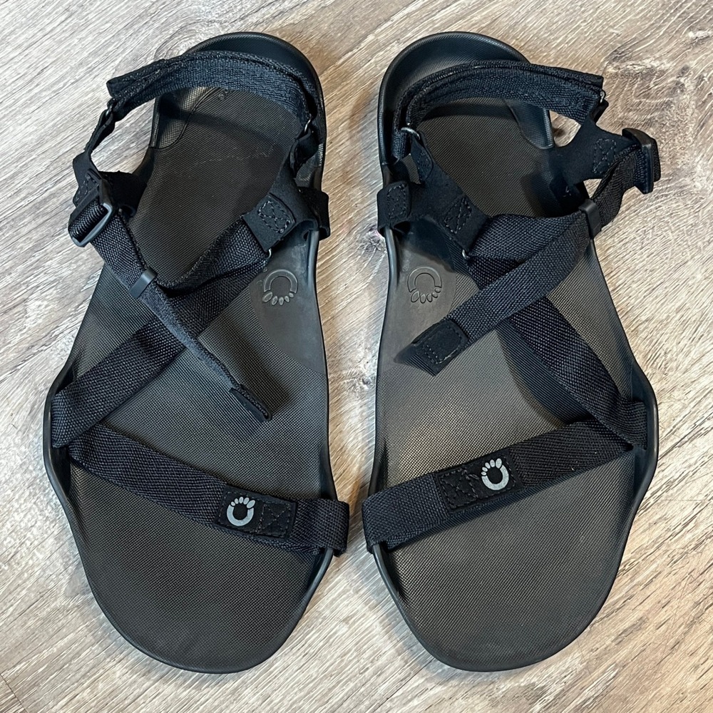 Xero Shoes Z-Trek Mens 12 Black Barefoot Minimalist Sport Hiking Sandals